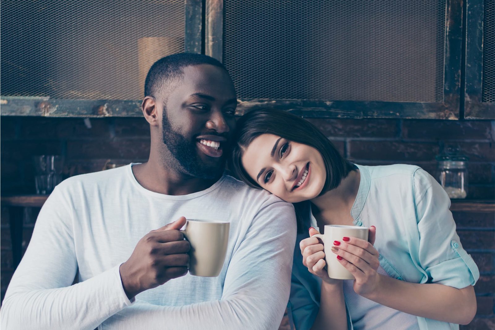 Two people sharing a moment over a coffee world suicide prevention day