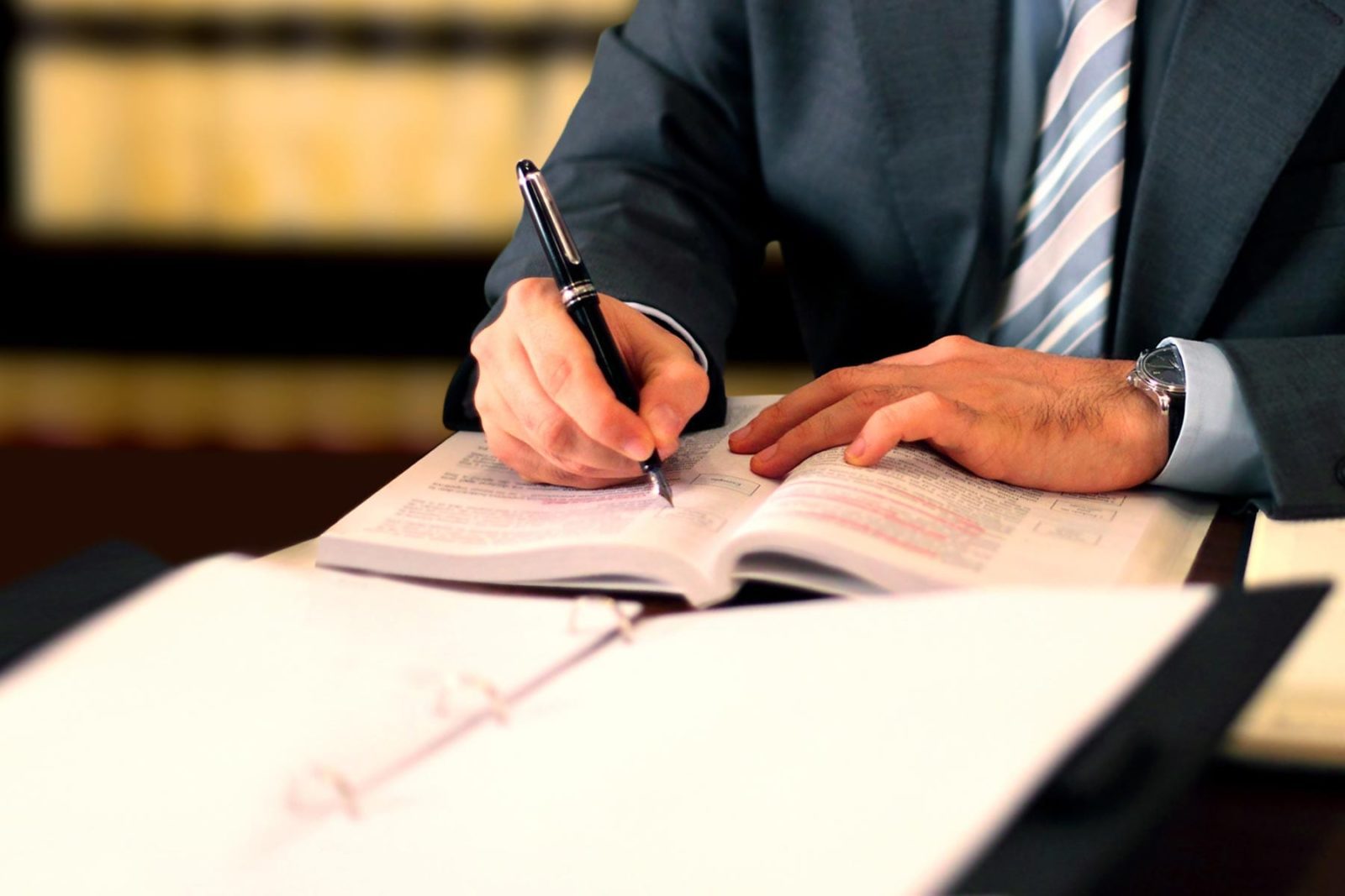 Lawyer going through the legal considerations after a suicide