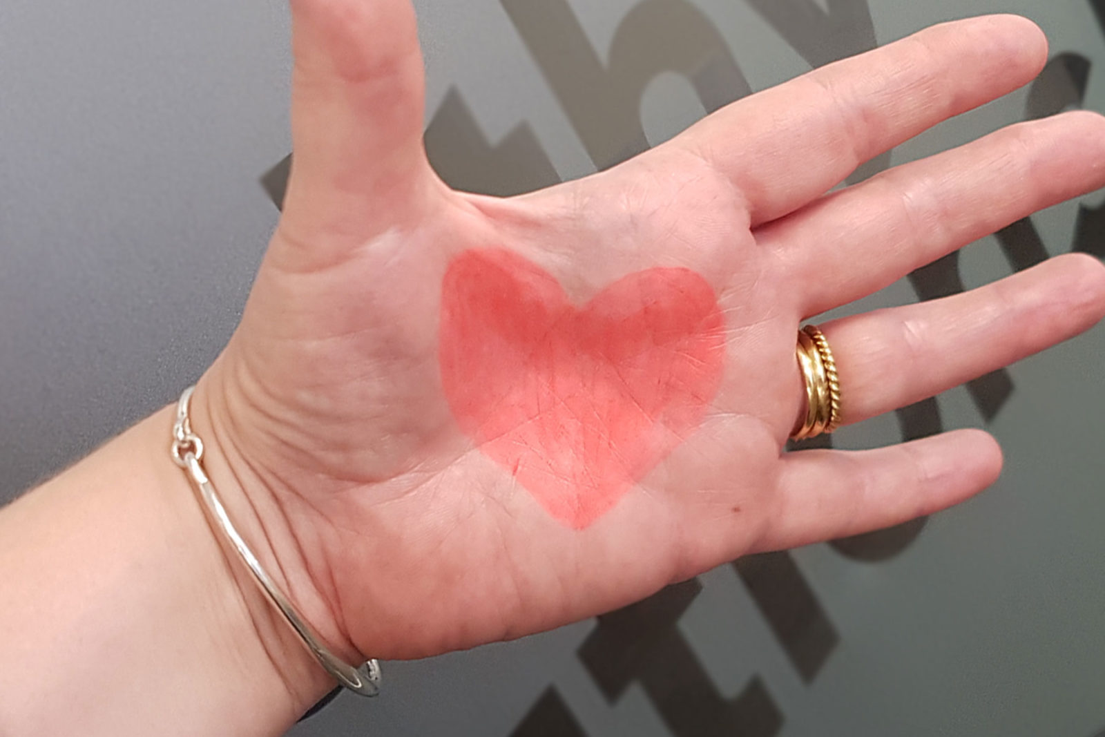 Pay it Forward hand with heart